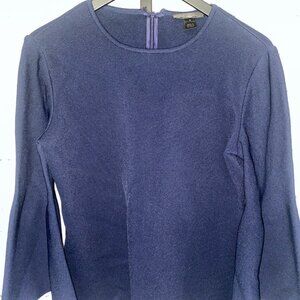 St. John Blue Blouse